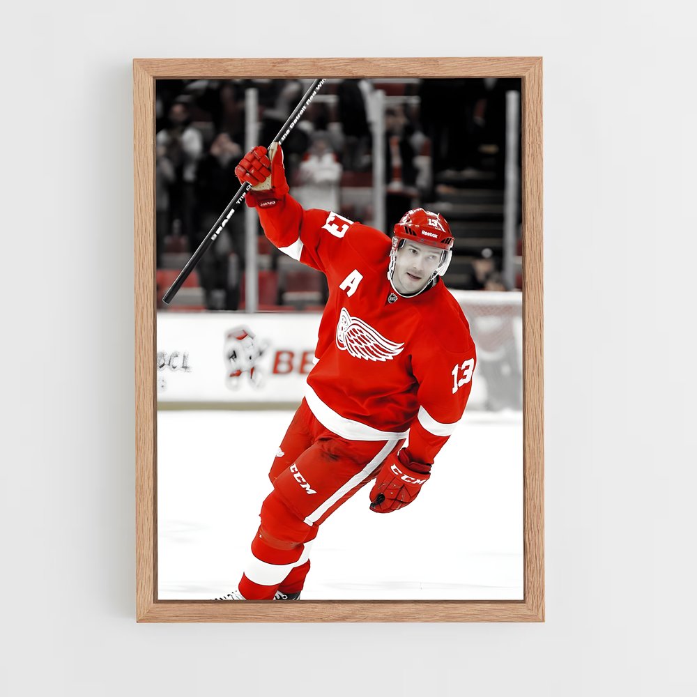 Poster Pavel datsyuk – affiche Hockey sur glace (vue 4)